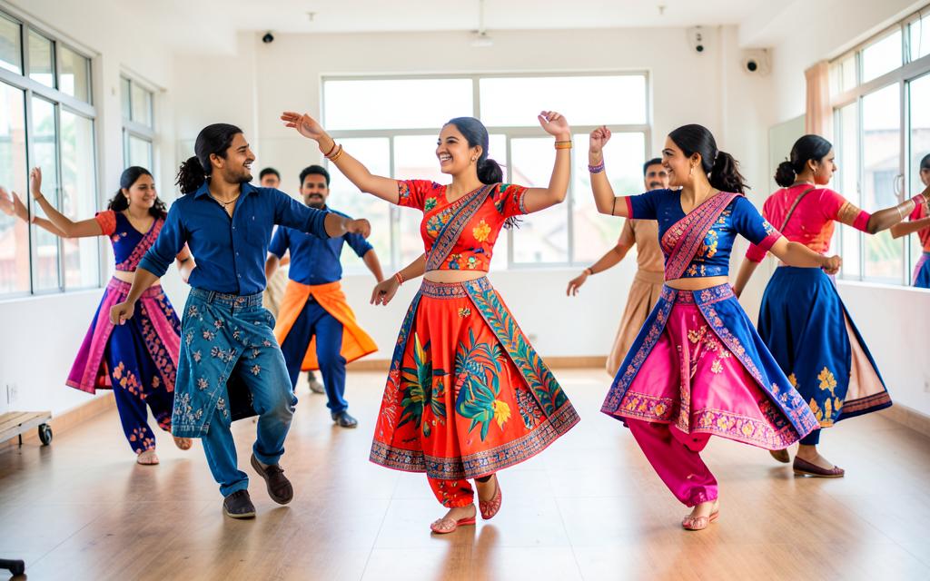 Bollywood choreography class
